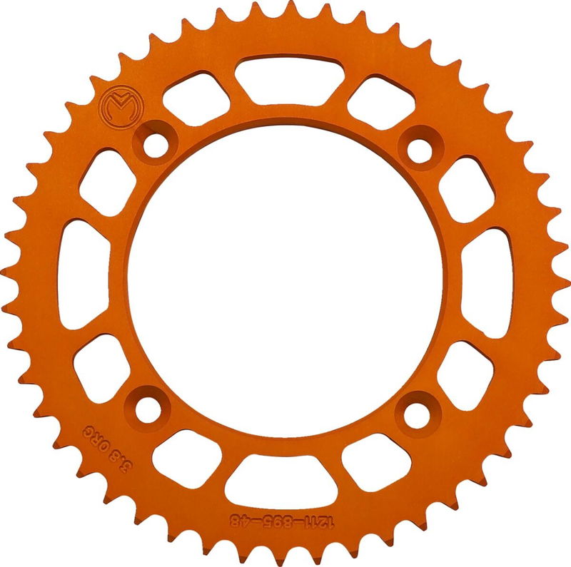 SPROCKET ALU MSE KTM 48T ORNG