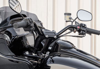 HANDLEBAR 1 HI BND BLK