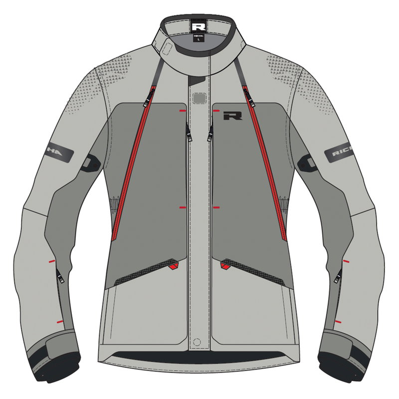 PLATINUM GTX PRO JACKET black/grey 3XL