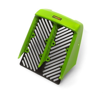 RADIATOR COVER BANSHEE GREEN