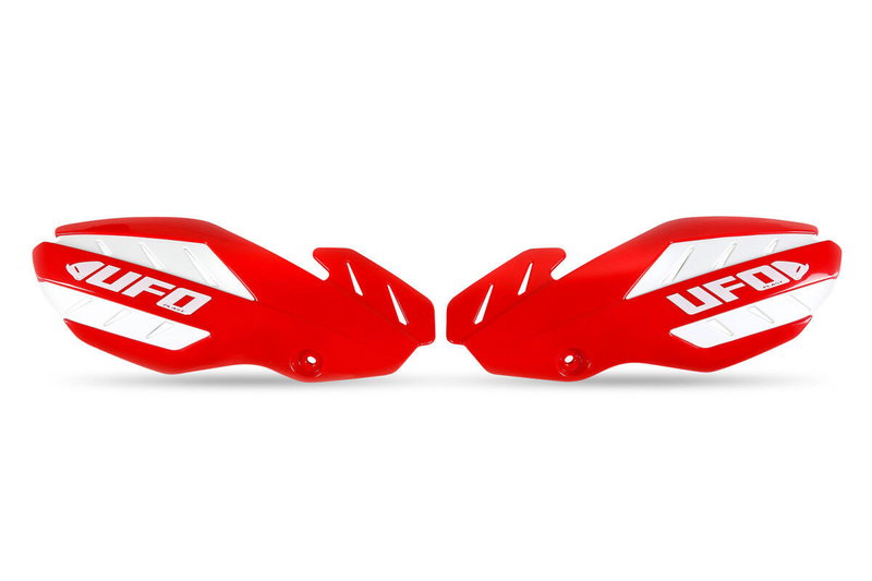 HANDGUARDS UFO FLAME RED