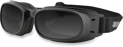 GOGGLE PISTON BLACK W/ SMOKE L GOGGLE PISTON BLACK W/ SMOKE L