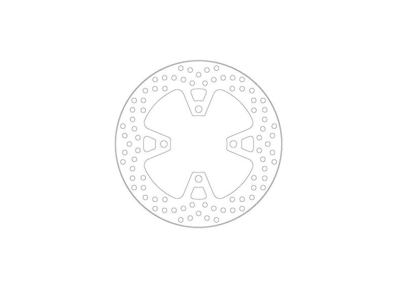 BRAKE DISC HALO REAR