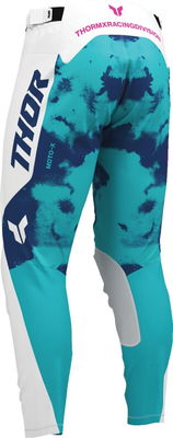 PANT LAUNCHMODE BLEACH WHT/AQ