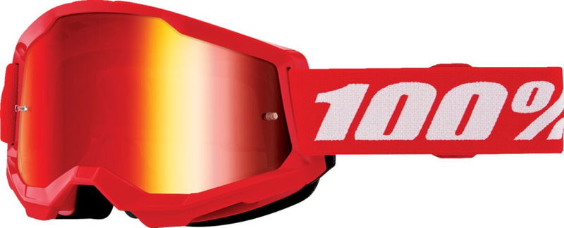 GOGGLE STRATA 2 JNR RED MIR RD