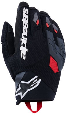 GLOVE DURACK BLACK/GRAY/RED 2X