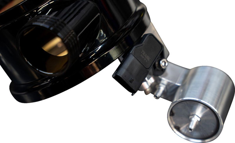 TURBO TORNADO M8 BLK/SS