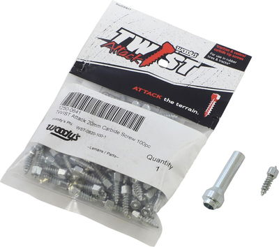 SCREWS TWIST 20MM 100PK