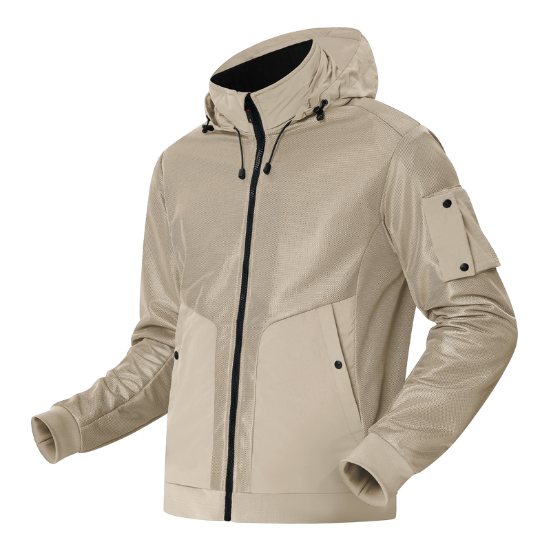 QUARTER JACKET sand S
