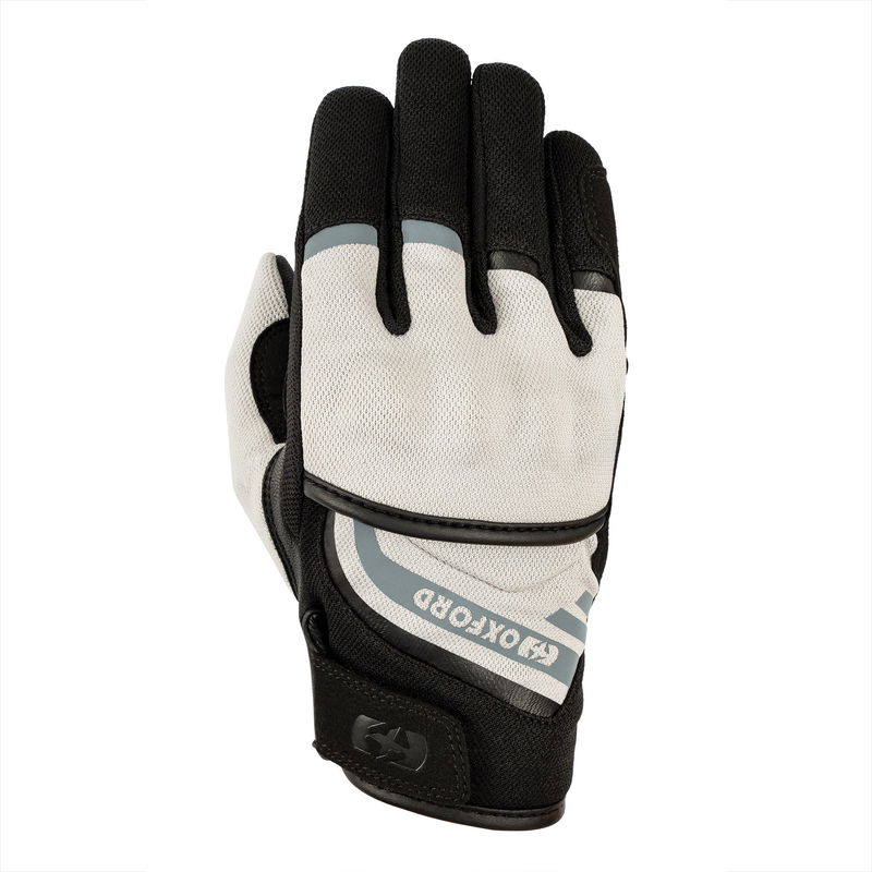 Oxford Dakar 1.0 Handske Dam Silver/Svart S