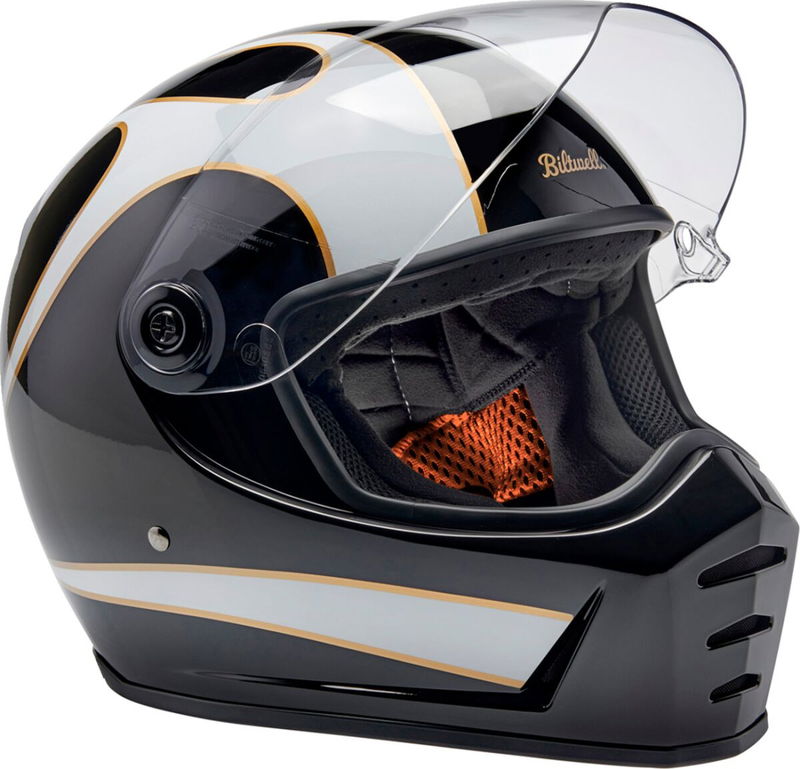 HELMET LANESPLTR BK/WT SM
