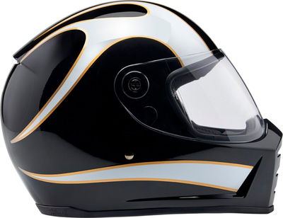 HELMET LANESPLTR BK/WT MD