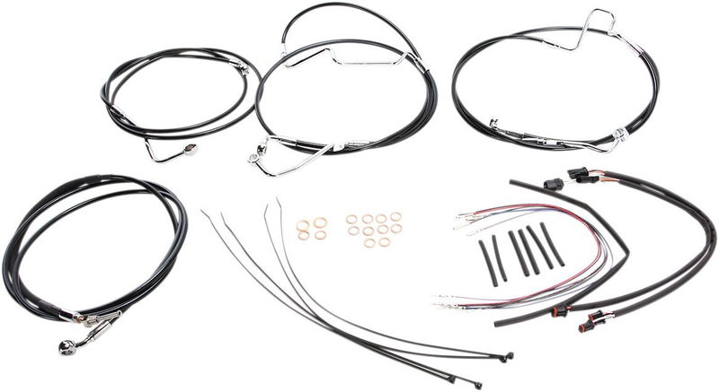CONTROL CABLE KIT XR BLK