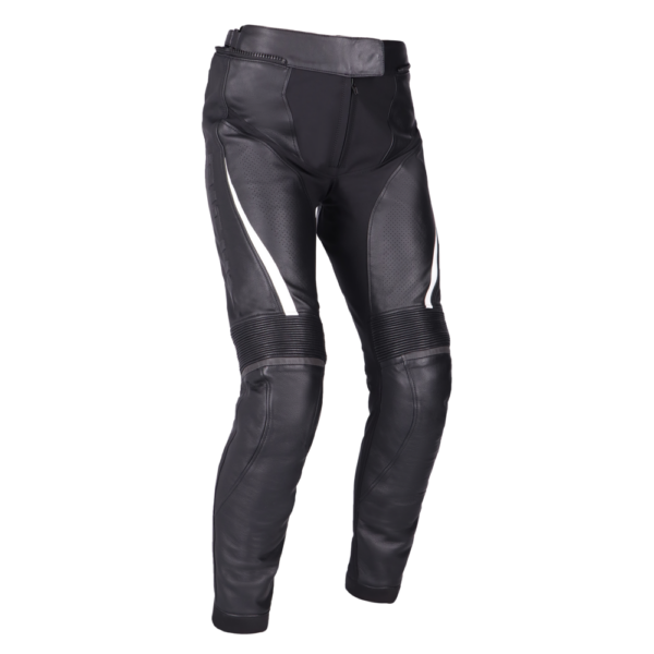 LAURA TROUSERS SVART/VIT DAM 38