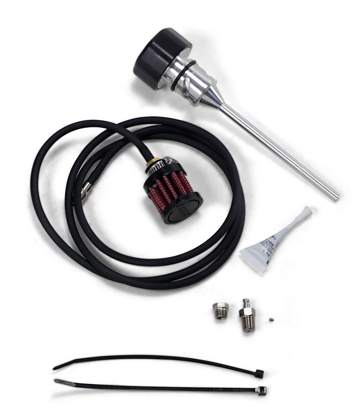 DIPSTICK VENTED BLK ST18+