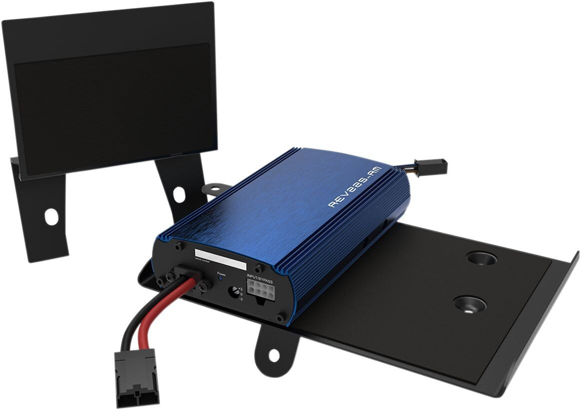 225 WATT AMP WITH WIRING/MOUNT