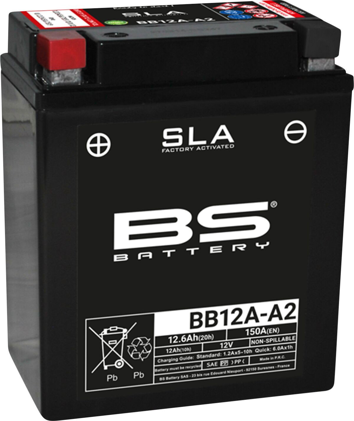 BATTERY BS BB12A-A/B SLA