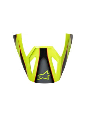 VISOR SM3 FRAY RED/YL/BLK