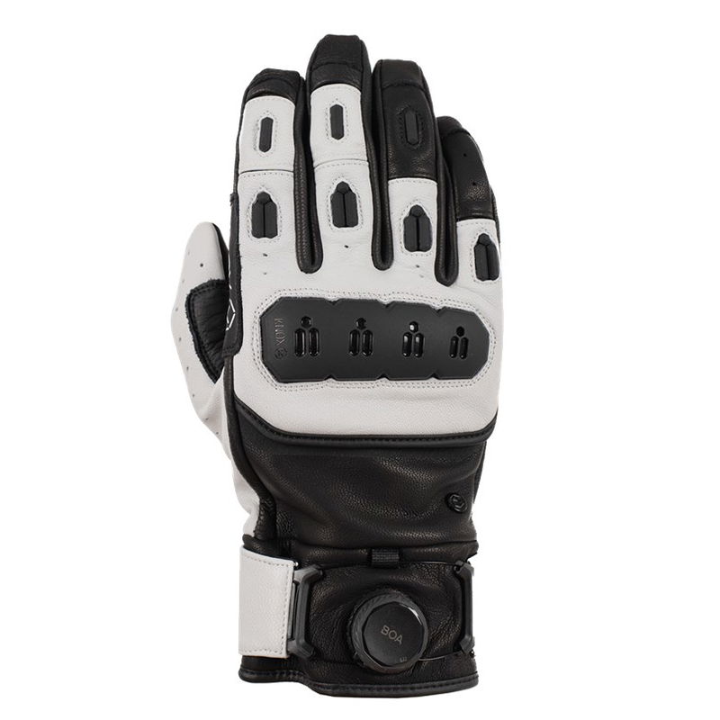 HANDSKE KNOX ORSA LEATHER MK3 SVART/VIT XXL
