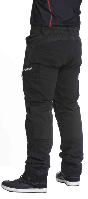 Sweep Chief aramid förstäkt mc-byxa, svart, 2XL