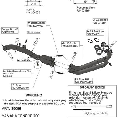 HEADER YAMAHA TENERE 700 HEADER YAMAHA TENERE 700