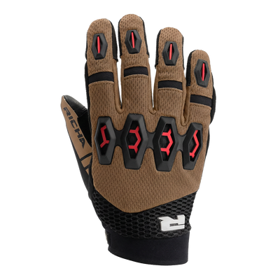 R-MX GLOVE grey red S