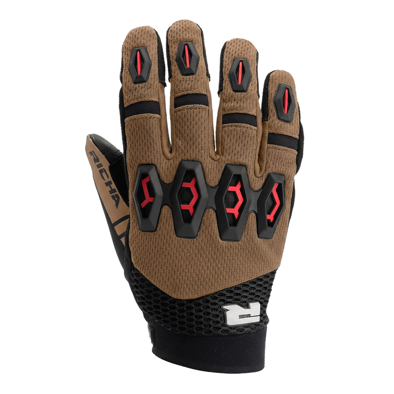 R-MX GLOVE grey red S