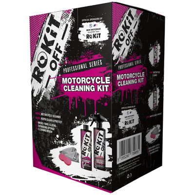ROKiT MOTORCYCLE CLEANING KIT stnd QTY