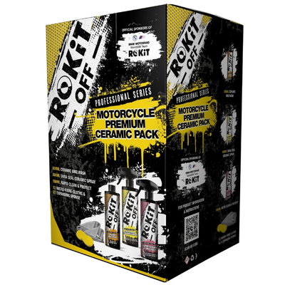 ROKiT MOTORCYCLE PREMIUM CERAMIC PACK stnd QTY