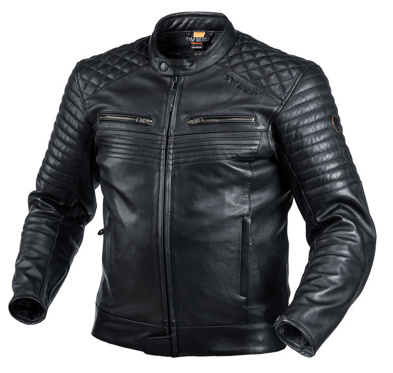 Sweep Scrambler skinnjacka, svart, XL