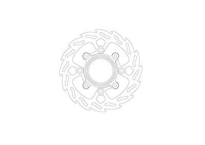 BRAKE DISC FLAME REAR