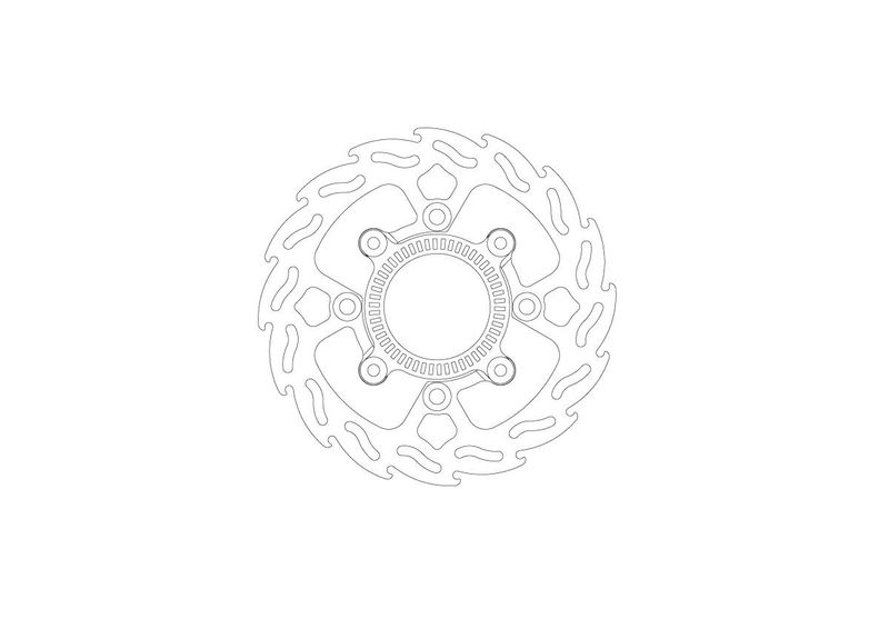 BRAKE DISC FLAME REAR