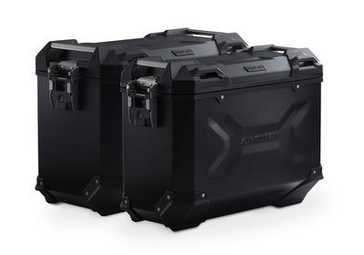 TRAX ADV aluminium case system. Suzuki V-Strom 800DE (22-25). BLACK