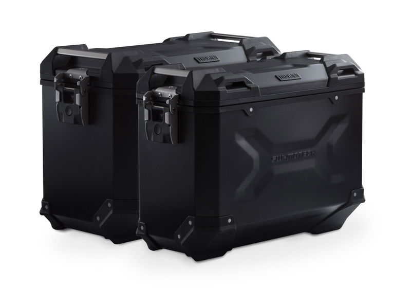 TRAX ADV aluminium case system. Suzuki V-Strom 800DE (22-25). BLACK