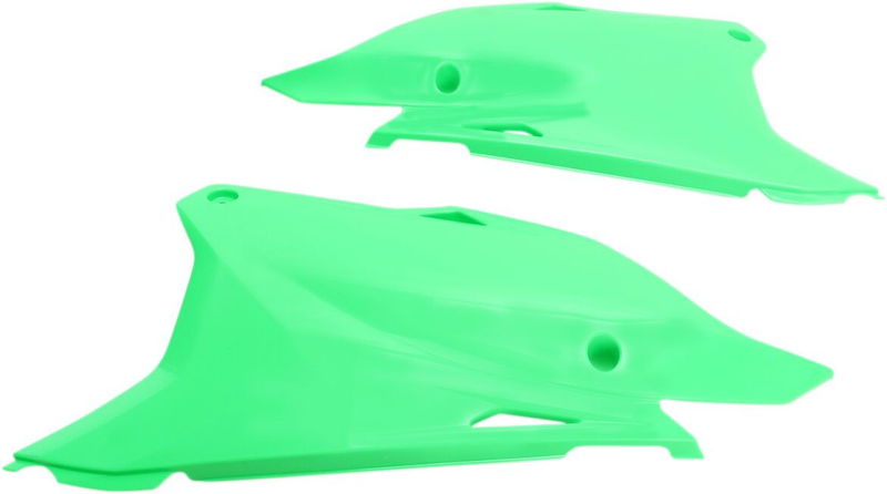 PANELS SIDE KX85 14-18 FLO GRN