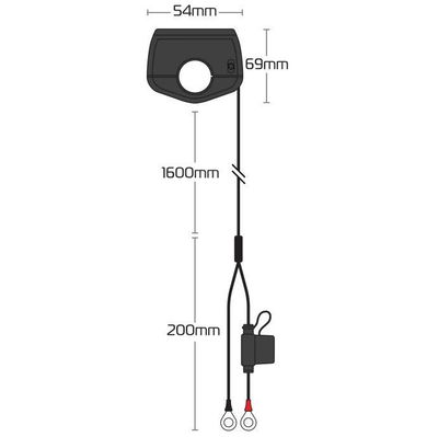 Slimline USB Type-A and Type-C 3.0 Amp Charging Kit