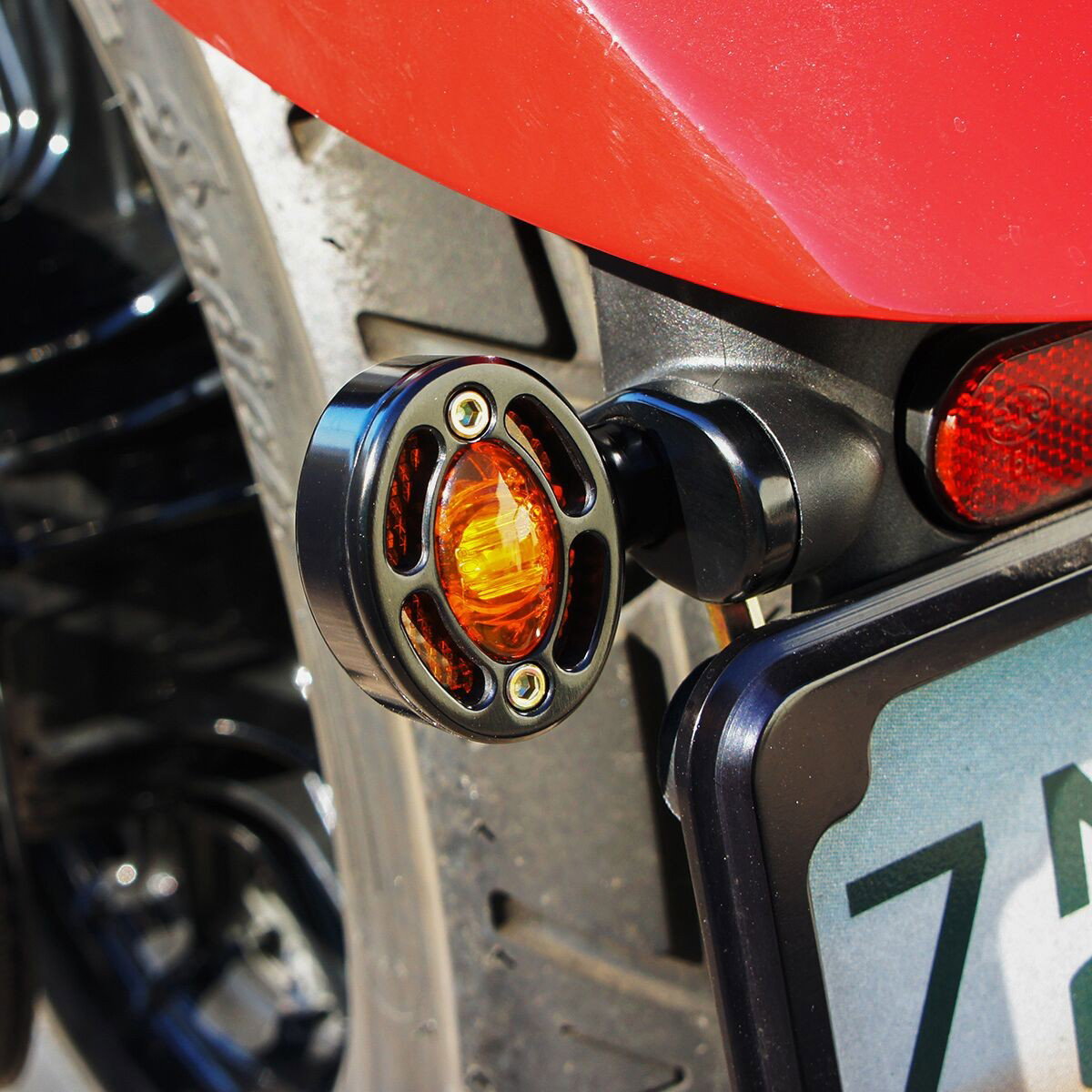 ADAPTER PLATE REAR BLK