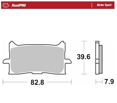 BRAKE PAD SINTER SPORT REAR