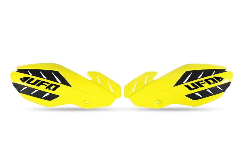 HANDGUARDS UFO FLAME YELLOW