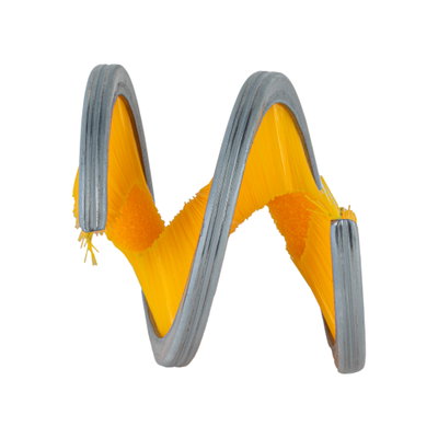 Spiral Brush yellow QTY