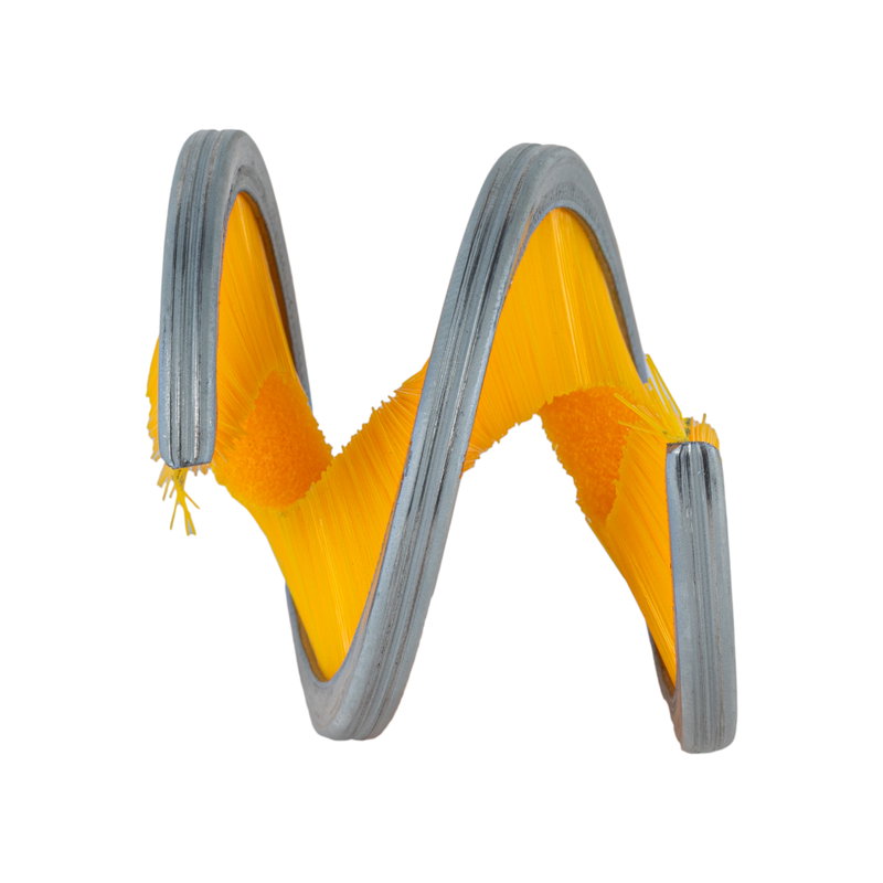 Spiral Brush yellow QTY