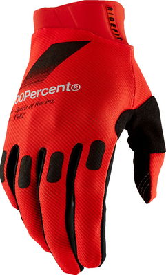 GLOVE RIDEFIT RED SM