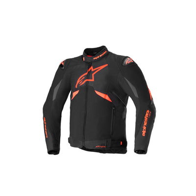 Alpinestars Jacka T-GP R v3 Drystar Svart/ Röd Fluo/ Vit XL