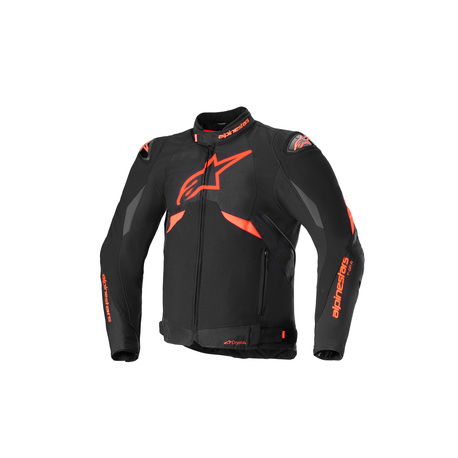 Alpinestars Jacka T-GP R v3 Drystar Svart/ Röd Fluo/ Vit XL