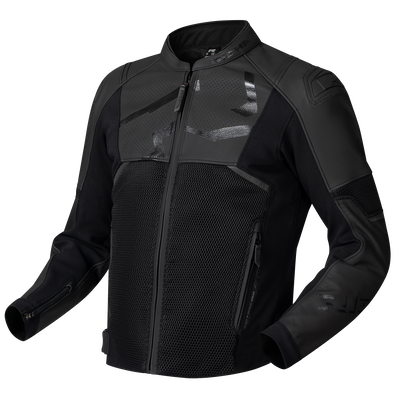 STRADALE EVO LEATHER JACKET black/black 62