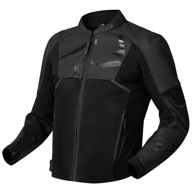 STRADALE EVO LEATHER JACKET black/black 64