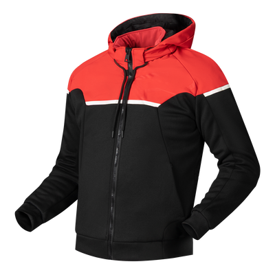 STRADALE HOODIE red/black 5XL