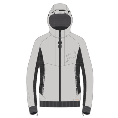 STRADALE AIR HOODIE WOMEN grey 2XL