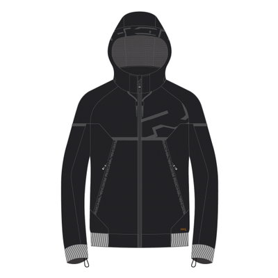 STRADALE HOODIE black 3XL