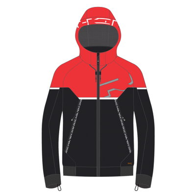 STRADALE HOODIE red/black 6XL
